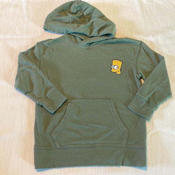 Popsugar X Old Navy Bart Simpson Sweatshirt Size S (6-7)